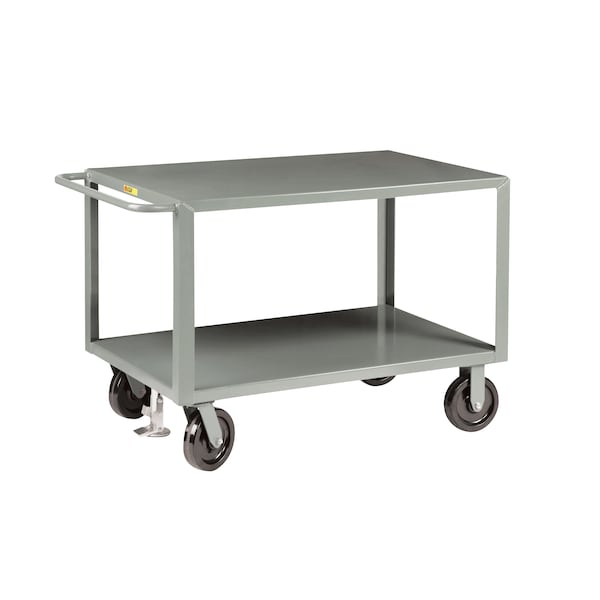 Utility Cart, Steel, 66L x 30W, 5000 lb.